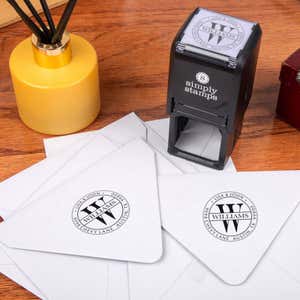 Several Williams Address Stamp Impressions on Envelopes