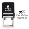 Stars and Stripes Custom Return Address Stamp