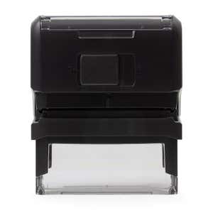 Rear view of  Large Signature Stamp on the Trodat Printy 4914 Stamp Body