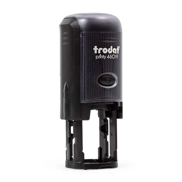 Angled view of Initial Signature Stamp on the Trodat Printy 46019
