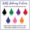 Self-inking colors available