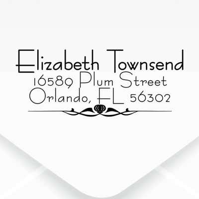 Small Standard address stamp