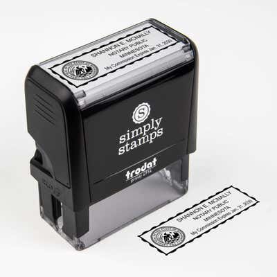 Minnesota Notary Seal Stamp - alternate view
