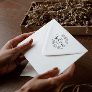 Anderson Round Self-Inking Return Address Stamp