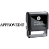 Approved with Check Mark Business Stamp