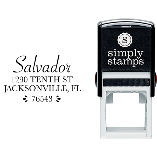 Savoye Serif Address Stamp