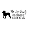 French Bull Dog Personalized Address Stamp