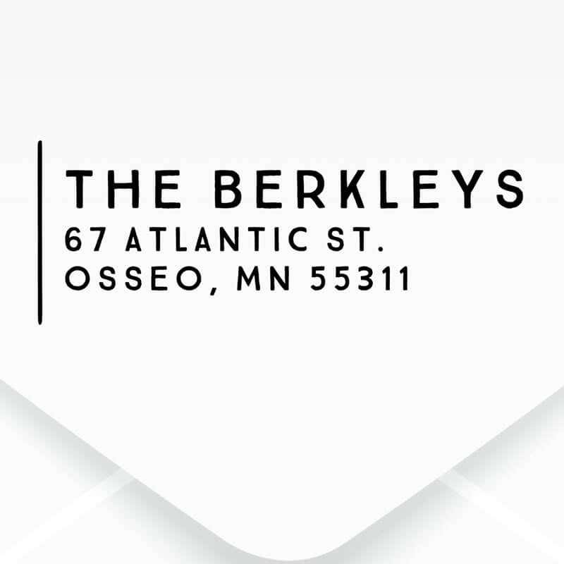 Berkley Custom Address Stamp