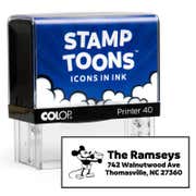Steamboat Willie Custom Address Stamp
