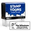 Gallopin’ Goucho Custom Address Stamp Body Next to Design