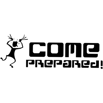 Assignment - COME PREPARED Hair Pull Rubber Teacher Stamp