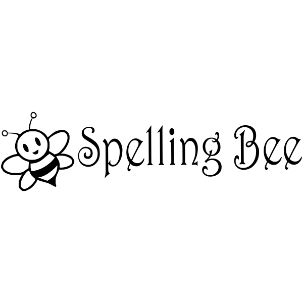 Assignment - Spelling Bee Bumble Bee Rubber Teacher Stamp