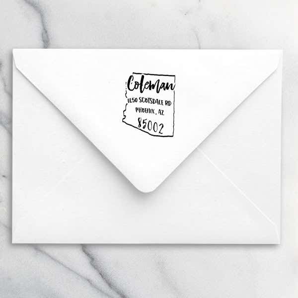 Custom Arizona Address Stamp