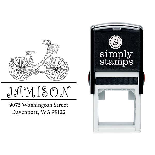 Jamison Bicycle Basket Address Stamp Body and Design