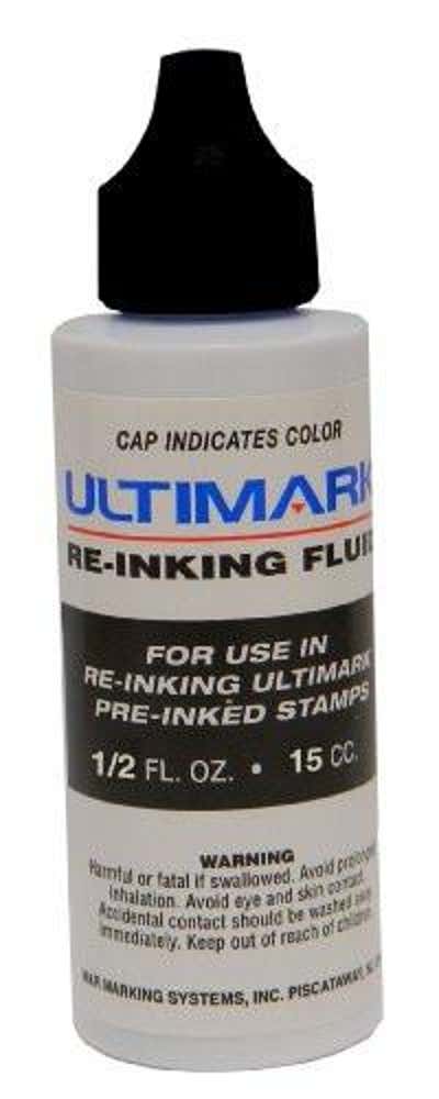 Black 1/4 oz Refill Ink - Ultimark
