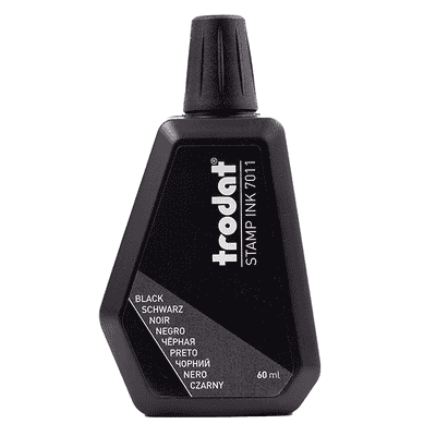 Black 2oz Refill Ink - Self Inking
