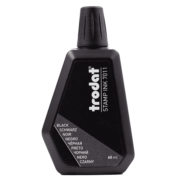Black 2oz Refill Ink - Self Inking