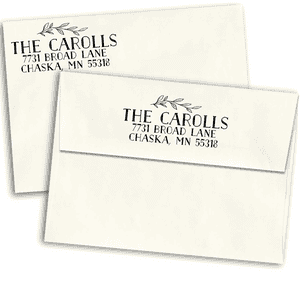 Bold Branch Custom Address Stamp