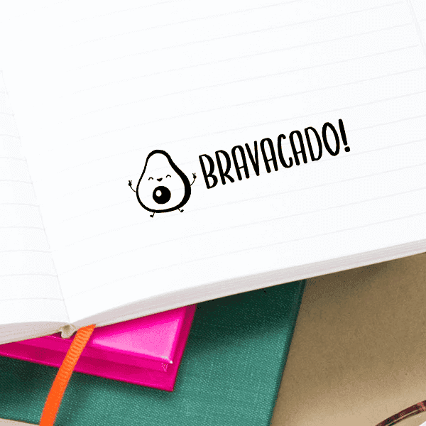 Bravacado Teacher Stamp Lifestyle