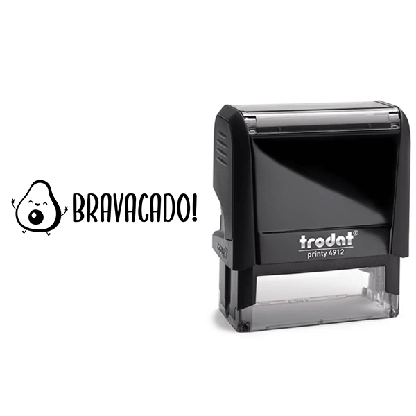 Bravacado Teacher Stamp with Body
