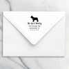 French Bulldog Love Address Stamp