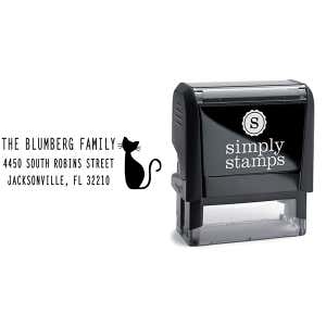 Blumberg Cat Address Stamp Body and Design