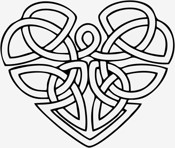 Celtic Heart Stamp