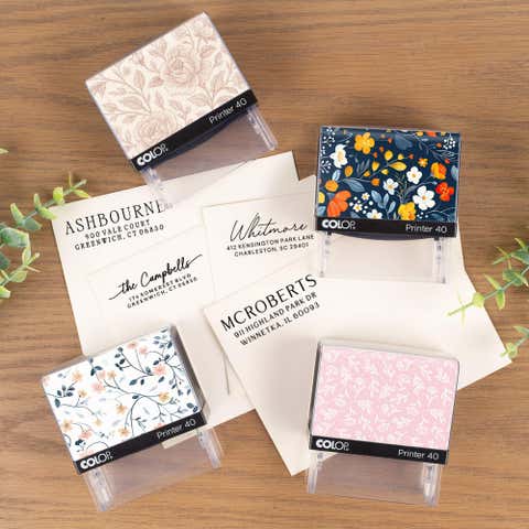 Personalized Address Stamp - Choose From 4 Custom Looks