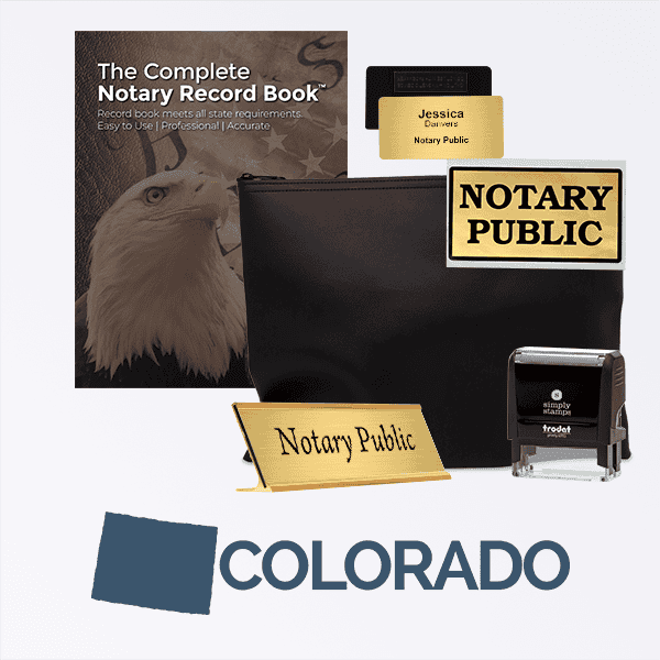 Colorado Deluxe Notary Kit