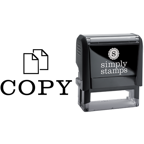 Copy with Paper Graphic Business Stamp