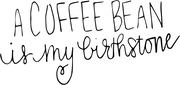 Coffee Bean Birthstone Stamp