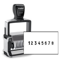 Trodat Professional 5558 | 8 Digit Numberer Stamp