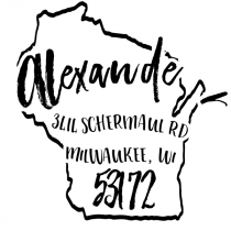 Custom Wisconsin Address Stamp