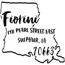 Custom Louisiana Address Stamp