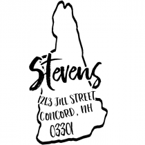 Custom New Hampshire Address Stamp