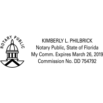 Florida Notary Public Capitol Seal