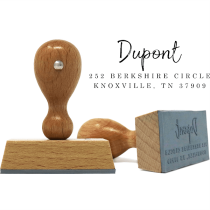 Dupont European Return Address Stamp