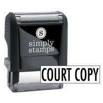 Court Copy Stock Stamp