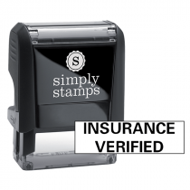 Insurance Verified Sample Stock Stamp