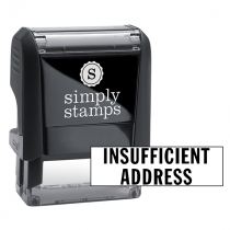 Insufficient Address Stock Stamp