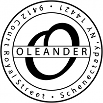 Round rubber address stamp