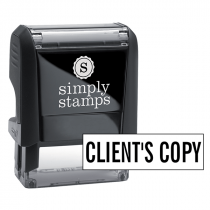 Client's Copy Stock Stamp