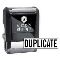 DUPLICATE Stock Stamp