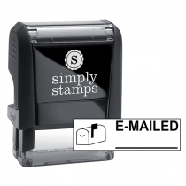 E-MAILED with Mailbox Stock Stamp