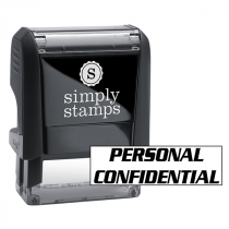 PERSONAL CONFIDENTIAL Stock Stamp