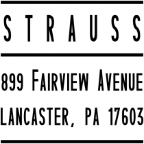 Strauss Modular Address Stamp