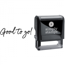 Good to Go Handwritten Business Stamp