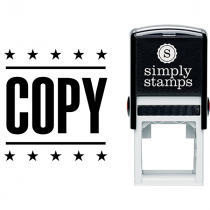 Copy with Stars Business Stamp