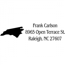 North Carolina Return Address Stamp