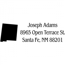 New Mexico Return Address Stamp